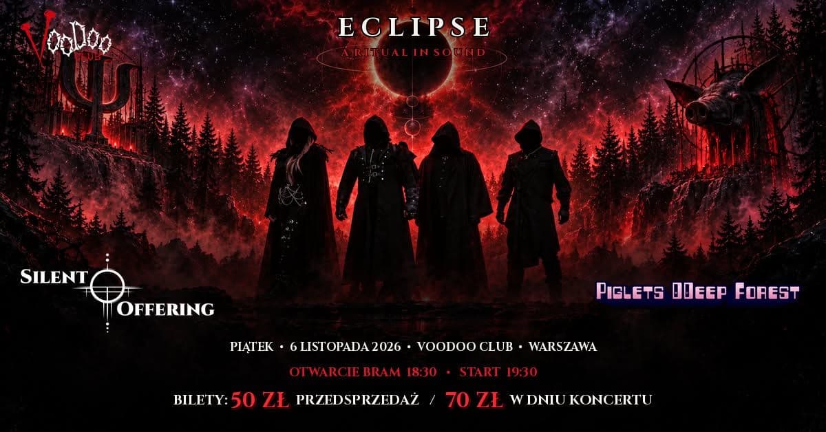 Zapraszamy na koncert w VooDoo Warszawa - 6.11.2026